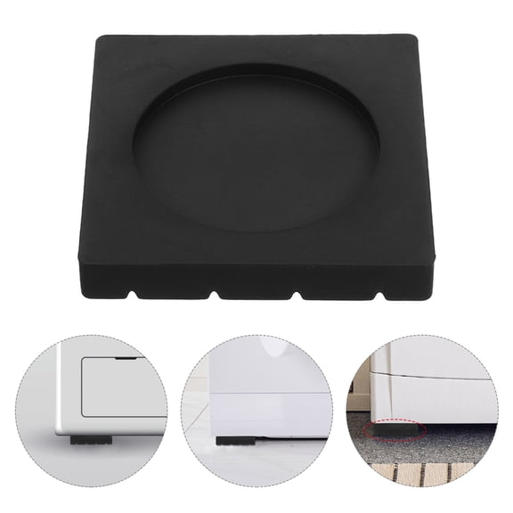 EXHUMKY 4-Pack Rubber Washing Machine Anti- Pads Non- Noise Reduction Isolation Pads