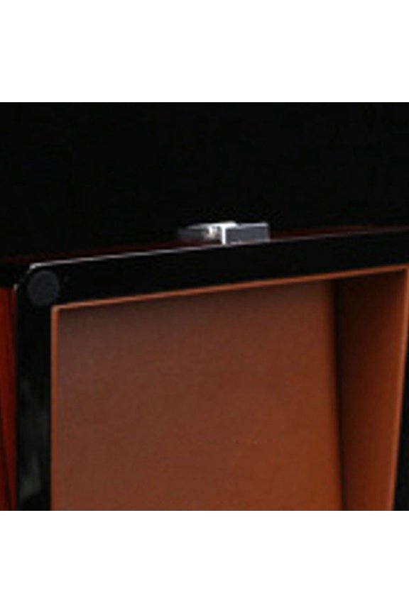 Watch Display Box Wooden Design with Aluminum Alloy Latch and Detachable Pillows for Accessories