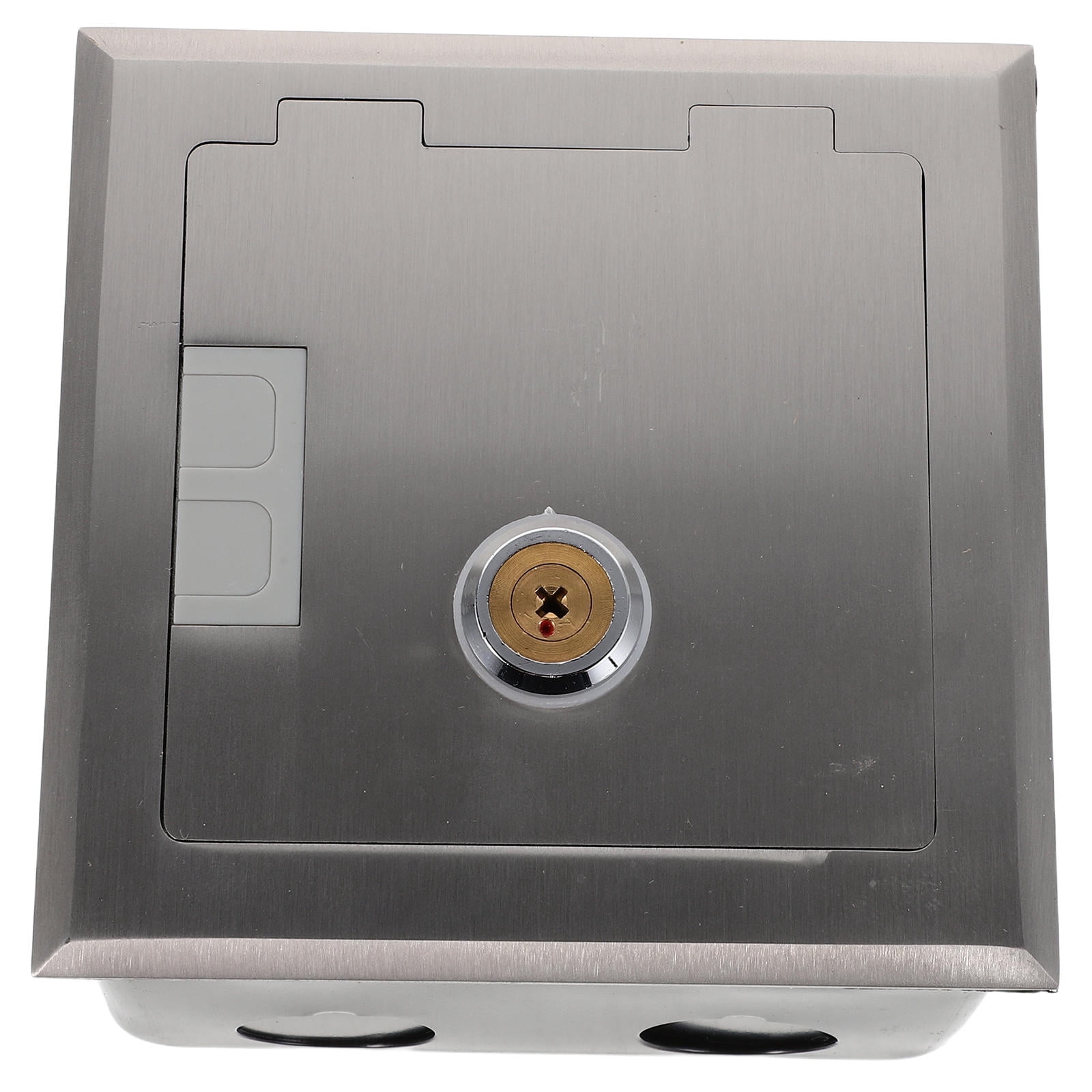 EXHUMKY Stainless Steel Recessed Floor Outlet Box for Indoor Commercial ...