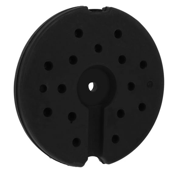 EXHUMKY Sturdy Black Rubber Floor Lamp Base for and Safe Home Decor