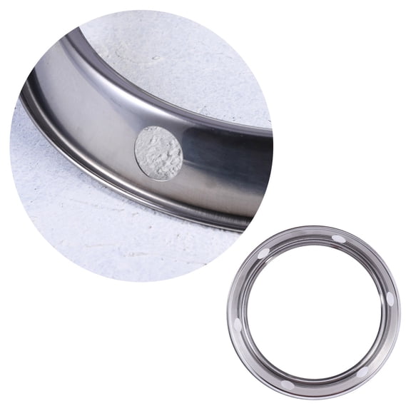 EXHUMKY Kitchen Shelf Pot Rack with Easy to Clean Silver Finish 1Pcs