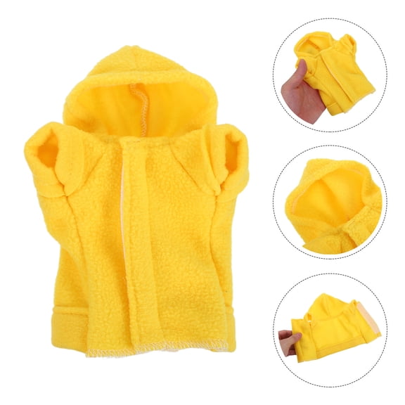 EXHUMKY Soft Yellow Cotton Lizard Costume Comfortable Reptile Apparel