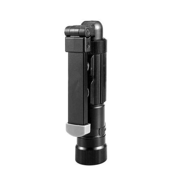 EXHUMKY Magnet Flashlight Red Light Warning Lamp Black for Camping and Outdoors