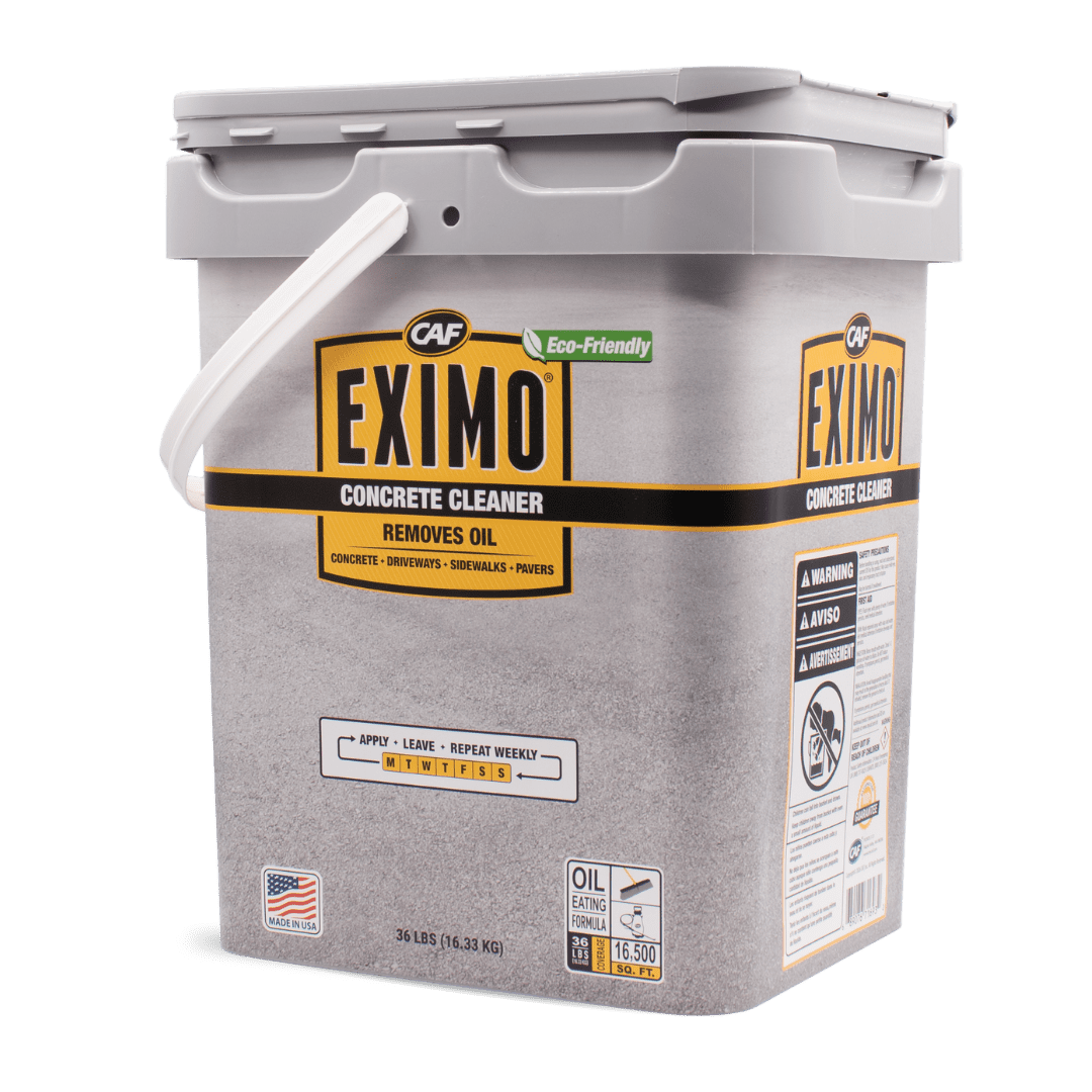 36lbs EXIMO Waterless Concrete Cleaner, 36 lbs, Oil & Petroleum Stains ...