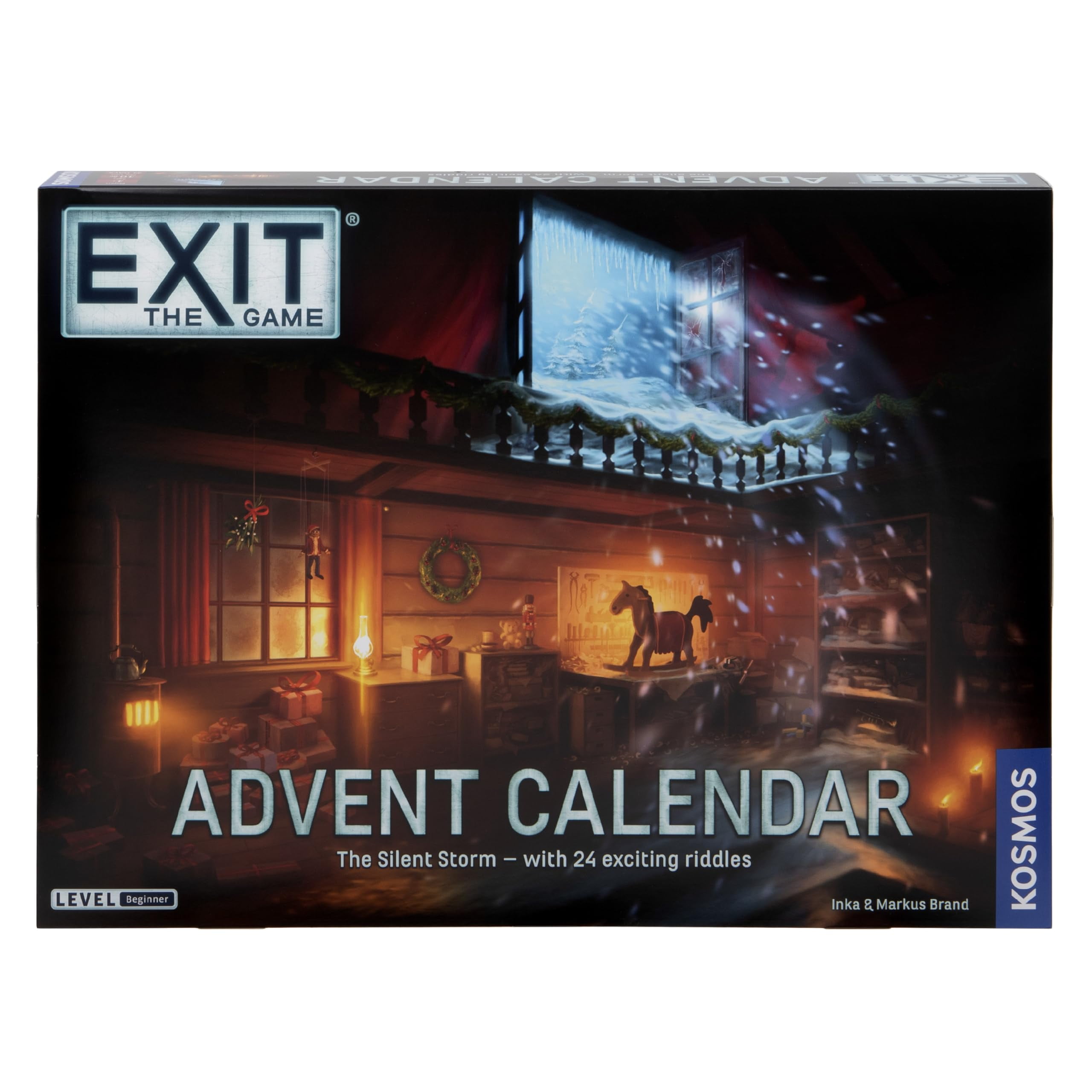 EXIT The Game Advent Calendar BSL1 The Silent Storm Family Game Cooperative Game Puzzle a