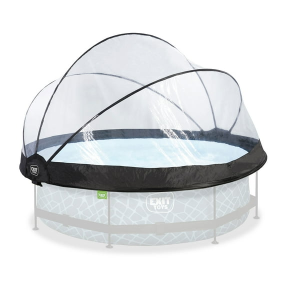 EXIT Toys 10 Foot Round Multifunctional Cover Dome for Outdoor Pools