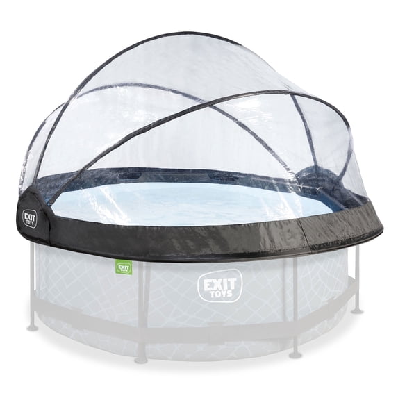EXIT Toys UV Resistant Pool Covers, PVC Transparent, 104" x 104" x 55"