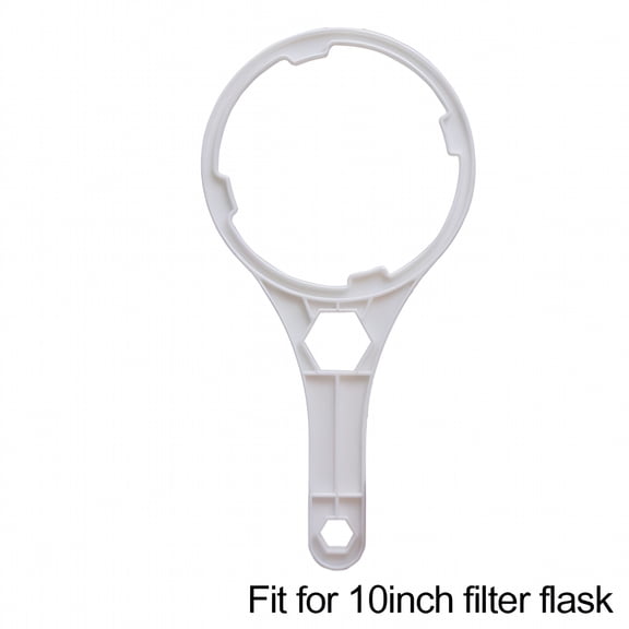 EXLEAF 10 Inch Plastic Filter Housing Wrench,Water Filter Wrench,Water Purifier Cartridge Wrench,Plastic Filter Wrench Replacement Tool,Reverse Osmosis Water Filter Canister Housing Wrench