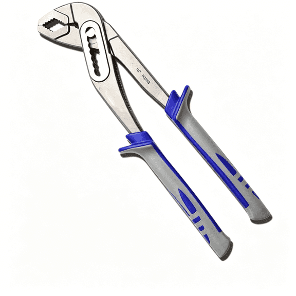 EXLEAF 10-Inch Tongue and Groove Pliers - Adjustable Plier,Quick Adjust&Release,V-Jaw Locks Pliers for Repairs,Gripping,Nuts,Pipes