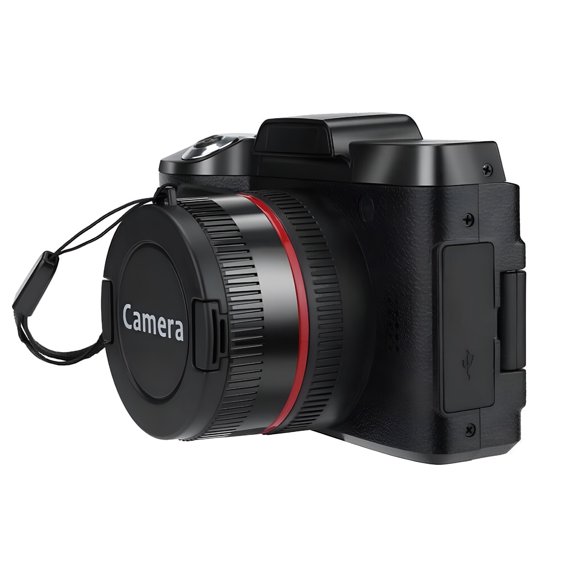 EXLEAF 1080P Digital Camera for Photography, 16X Digital Zoom Compact Travel Camera with 2.4 Inch 180 Flip Screen, Anti-Shake Vlogging Camera with Fill Light for Beginners Students