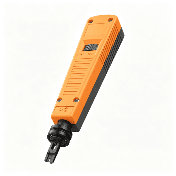 EXLEAF 110 Punch Down Tool with 110 Blade,Ethernet Punchdown Tool,Keystone Punch Down Device for Cat 8/7/6A,Cat 6,Cat5E/5 Network,Punch Down Tool
