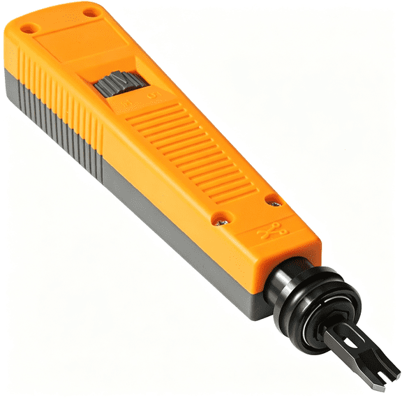 EXLEAF 110 Punch Down Tool Smooth-Cutting Durable Easy-To-Use Keystone Punch Down Tool Ethernet Tool Cat5 Cat6 Rj45 Terminations Engineers Trust Diy Enthusiasts Rely