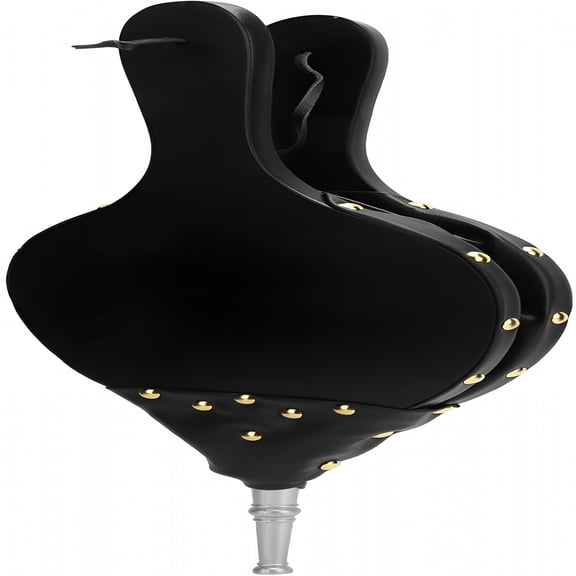 EXLEAF 15.6 x 7.1In Wood Bellows Fireplace Bellows, Black Manual Wood Air Blower for Outdoor Camping BBQ Grill Chimney Fire Tools(Silver)