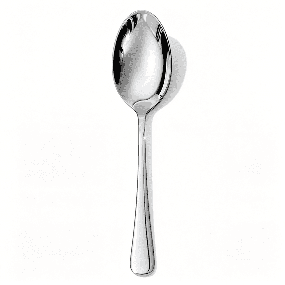 EXLEAF 16-Piece Dinner Spoons Set, 8-Inch 18/10 Stainless Steel Spoons, Mirror Polished Dishwasher Safe Table Spoons for Home, Restaurant, Party