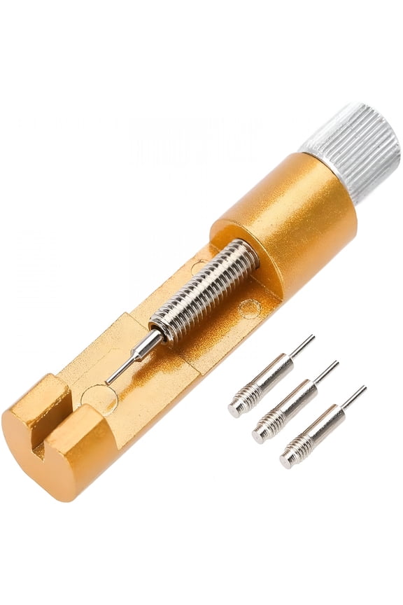 18-Piece Professional Watch Band Sizing Kit | Link Pins Remover Tool with Spring Bar Pliers | Metal Strap Adjuster for Metal Bracelet & Leather Watch Band Repair