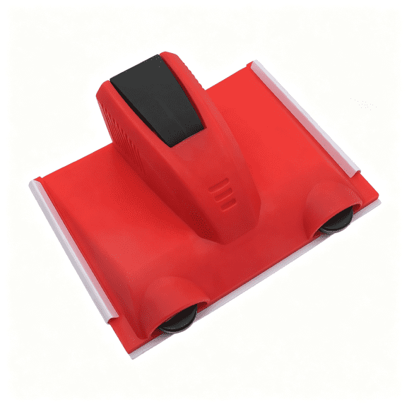EXLEAF 1Pcs Edge Painting Tool Portable Paint Trimmer Edger Red Wall Paint Applicator for Wall Corners and Ceilings,Clean Line Paint Edger Tool