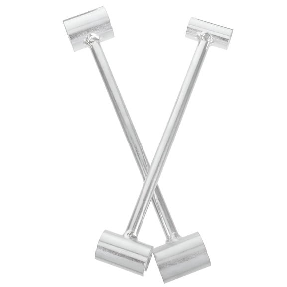 EXLEAF 2 Pcs Commercial Door Hinge Adjustment Tool Gap Adjusting Door Adjustment Tool Silver