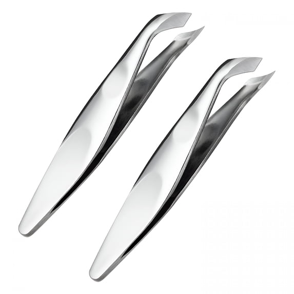 EXLEAF 2 Pcs Mini Cuticle Trimmer for Manicure and Pedicure,Stainless Steel Cuticle Nipper Precise Pointed Tip Cuticle Clipper Professional Manicure Nippers for Nail and Skin Trimming