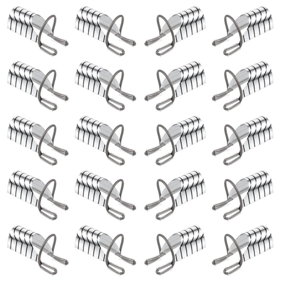 EXLEAF 20 Pcs Nail Forms For,Reusable Nail Forms for Extension Tips,Acrylic Uv Gel Protector for Salon Home Supply Manicure Tool