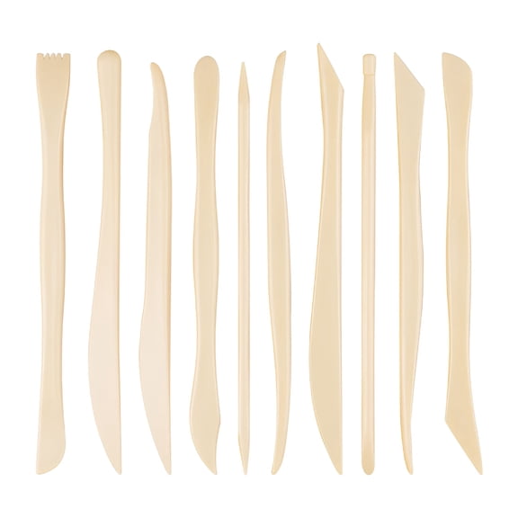 EXLEAF 2026 New 10 Pcs Clay Sculpting Tools Plastic Pottery Carving Tools Polymer Modeling Tools for Clay Sculpture,Pottery,Polymer Crafts,Art Projects,Diy Modeling,Detailed Carving.