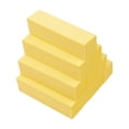 thumbnail image 1 of EXLEAF 2026 New 10 Pcs Nail Buffer,4-Sided Grit Surfaces Nail Buffer Block,Compact Nail Supplies,Yellow for Nail Care, Shaping, Smoothing, Buffing, Manicure, Pedicure., 1 of 5