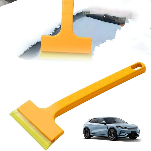 EXLEAF 2026 New 2 in 1 Car Ice Scrapers,Ice Scrapers for Car Windshield,Multifunctional Cone Windshield Scraper Tool for Ice and Snow,Snow Scraper for Car for Car,Suv,Truck,Van,Winter Use