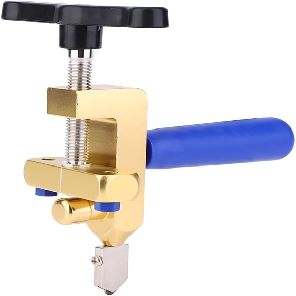 EXLEAF 2026 New 2-In-1 Ceramic & Glass Tile Cutter,Glass Cutter,Portable Multifunctional Tile Opener,Ceramic Cutting Tool,Hand Tile Cutters,Manual Tile Cutter (Blue)