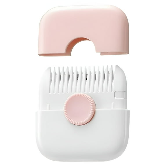 EXLEAF 2026 New 2-In-1 Hair Clipper & Comb for Women - Stainless Steel Blades,Portable Home Hair Trimmer for Split Ends & Thinning,Abs Handle with Easy-Grip Design
