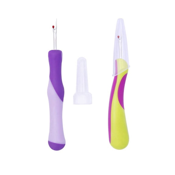 EXLEAF 2026 New 2 Pcs Seam Ripper Adjustable Comfort Seam Rippers for Sewing Soft Look Sewing Kit for Home Sewing Crafts