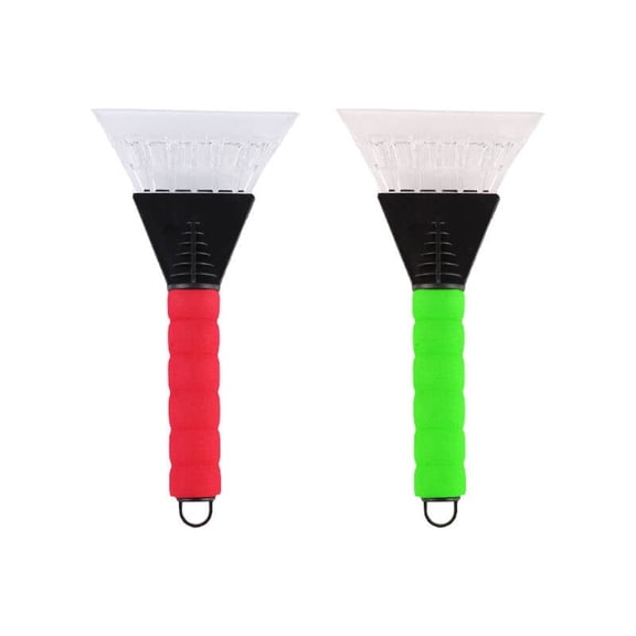 EXLEAF 2026 New 2Pcs Ice Scrapers for Car Windshield Windshield Wiper Protection Snow Brush for Car Safety Hammer Design Snow Scraper for Car for Sedan Suv Trucks Style10