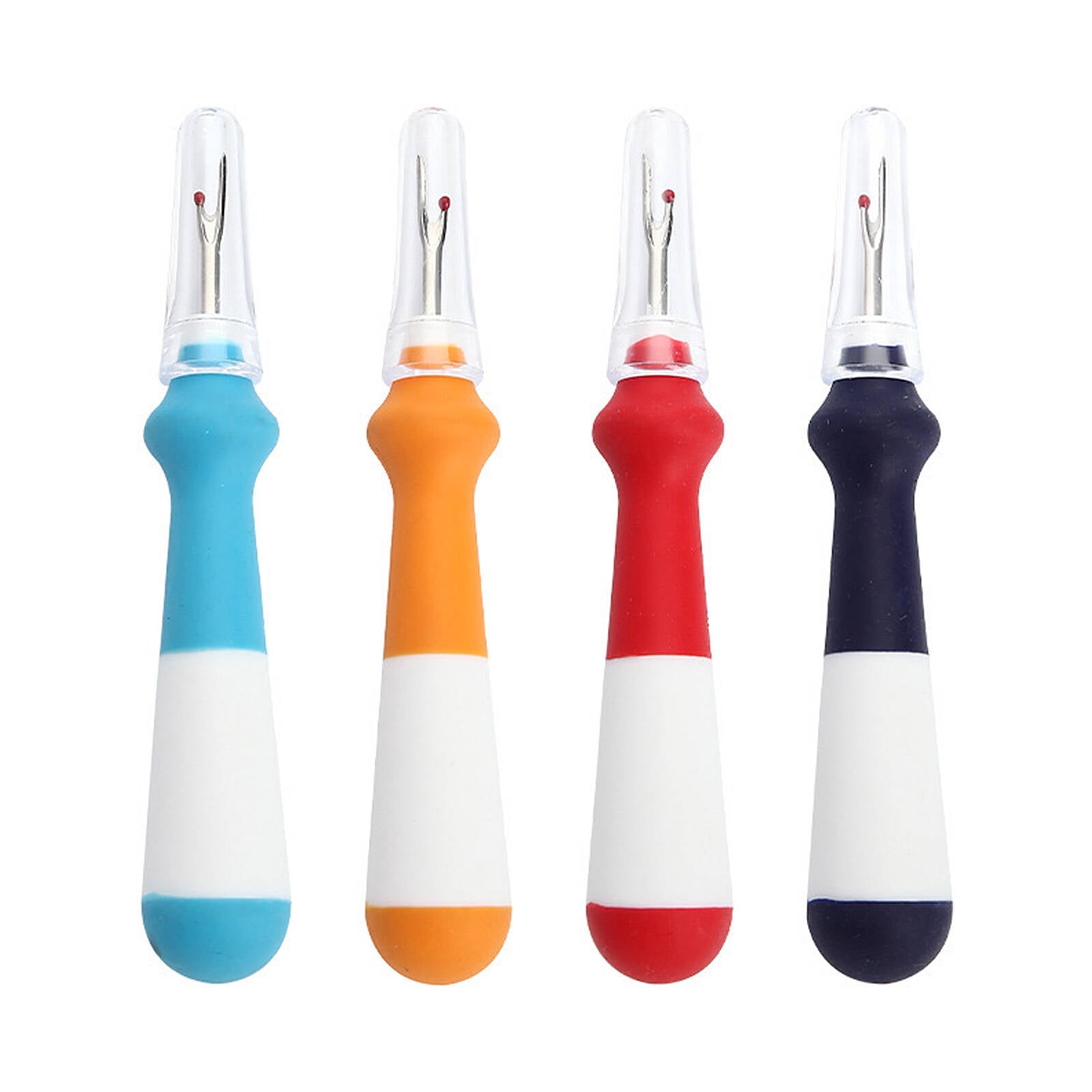 EXLEAF 2026 New 4 Pcs Seam Ripper Perfect for Layering Seam Rippers for Sewing Cozy Comfort Sewing Kit for Craft Quilting Home Colorful