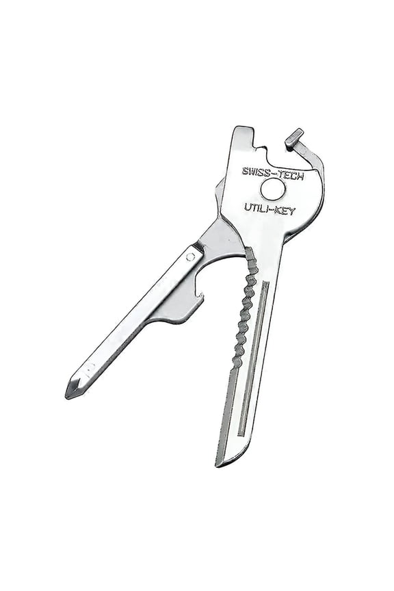 2026 New 6 in 1 Tool Stainless Steel Utili-Key Key Ring Chain Pendant Mini Screwdriver for Everyday Carry,Quick Repairs,Diy Tasks,Camping,Outdoor Activities,Pocket Tool