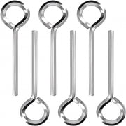 EXLEAF 2026 New 6 Pcs Standard Hex Key Metal Hex Key Metal Hex Wrench Hex Door Key for Exit Devices for Home,Workshop,Garage,Diy,Maintenance,Repair