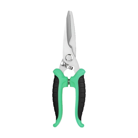 EXLEAF 2026 New 7.8 Inch Straight Cut Tin Snips Heavy Duty Sheet Metal Cutter Aviation Snips for Sheet Metal Sheet Metal Snips,Sheet Metal Shears Tin Snips for Cutting Metal Sheet