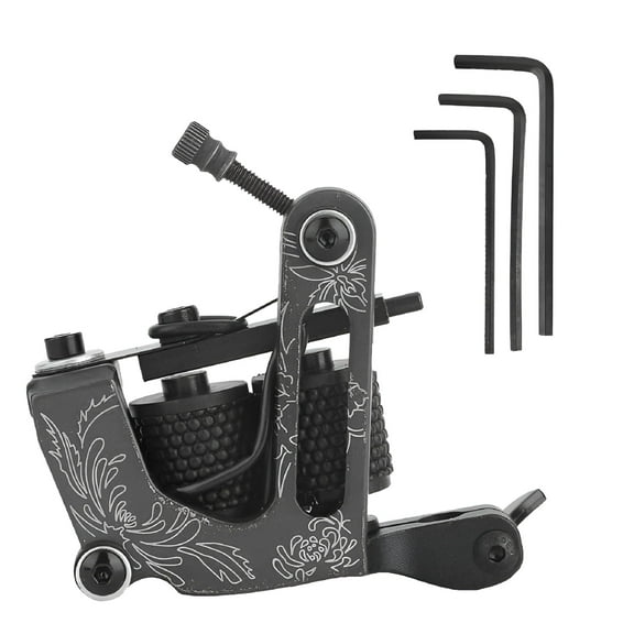 EXLEAF 2026 New Alloy Tattoo Machine Coils Liner Shader Tattoo Machine Gun Gray for Professional Tattooing, Lining, Shading, Custom Designs, Precision Work, Enhancing Tattoo Artistry.