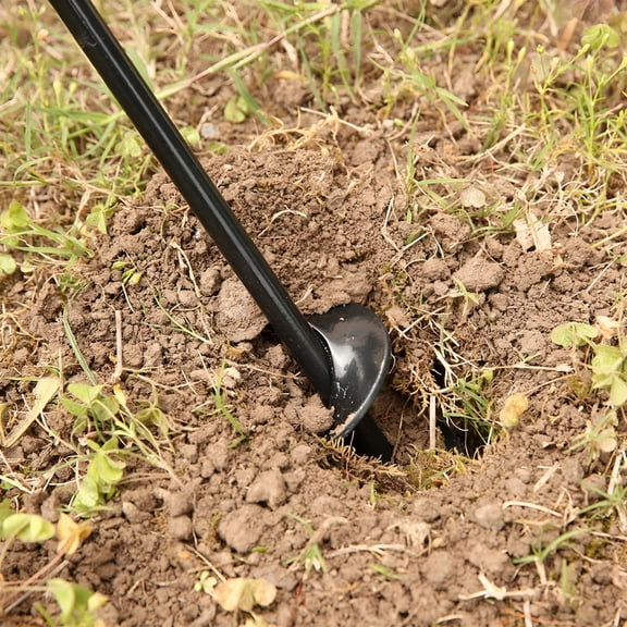 EXLEAF 2026 New Auger Drill Bit for Planting-4X22Cm Heavy-Duty Garden Auger Spiral Drill Bit-Bulb Planter Tool&Auger Post Hole Digger-Hex Drive Drill