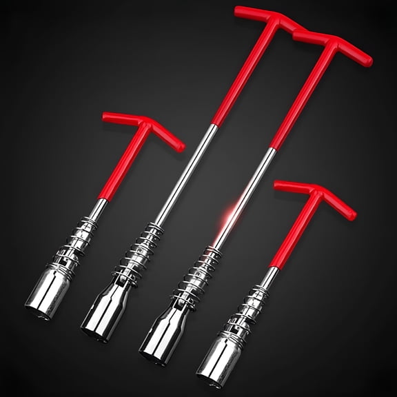 EXLEAF 2026 New Automotive Spark Plug T-Wrench Removal Installation Tool Socket Wrench and Set for Car,Motorcycle,Atv,Lawn Mower,Small Engine Maintenance