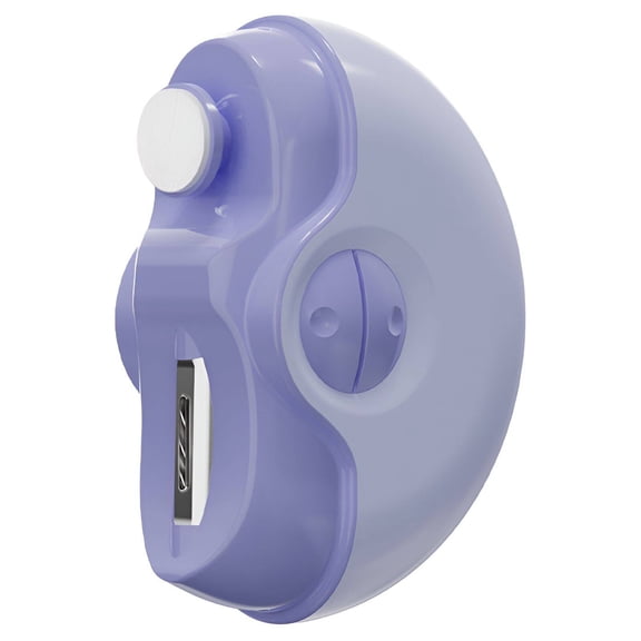 EXLEAF 2026 New Baby Nail Clippers Dual Speed Control Electric Nail File Baby Precision Nail Shaping Baby Nail File Purple for Newborns Infants Toddlers Baby Grooming Home Use Travel