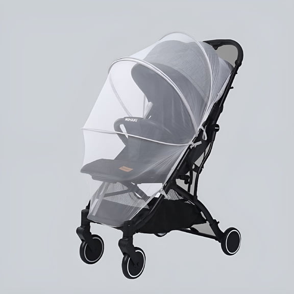 EXLEAF 2026 New Baby Stroller Bed Nets Encrypted Stroller Mosquito Net Full Cover for Pram,Cradle,Play Yard,And Portable Mini Crib for Stroller,Crib,Travel,Outdoor