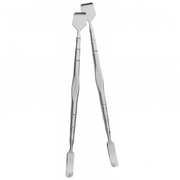 EXLEAF 2026 New Blackhead Shovel 2 Pcs Stainless Steel Scraper Tools Grooming Pore Extractor Face Cleaning