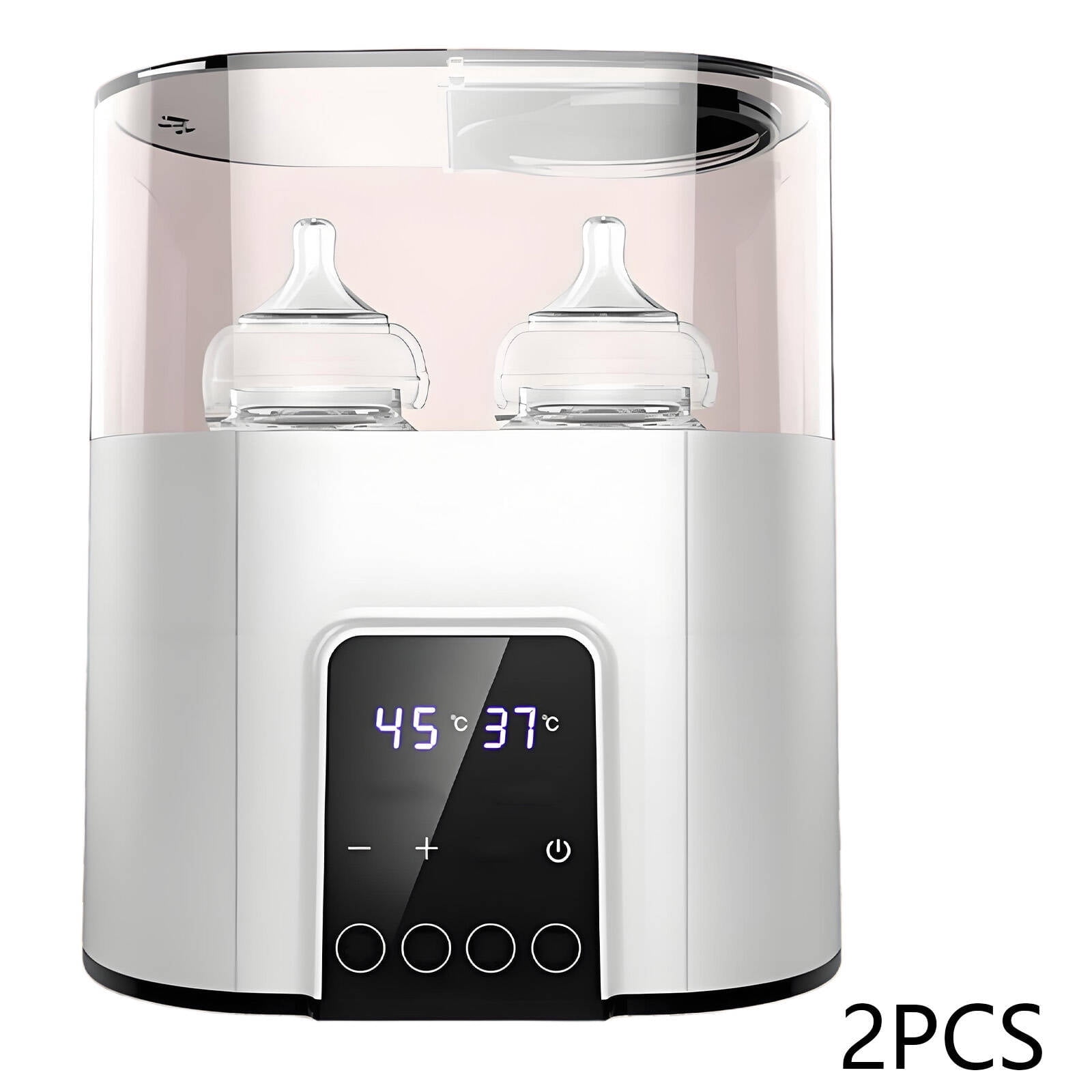 EXLEAF 2026 New Bottle Warmer 5-Minute Baby Bottles Heating Compact Convenient Bottle Warmer Powerful Steam Sterilizer and Dryer for Clean Bottles for Travel Home Daycare