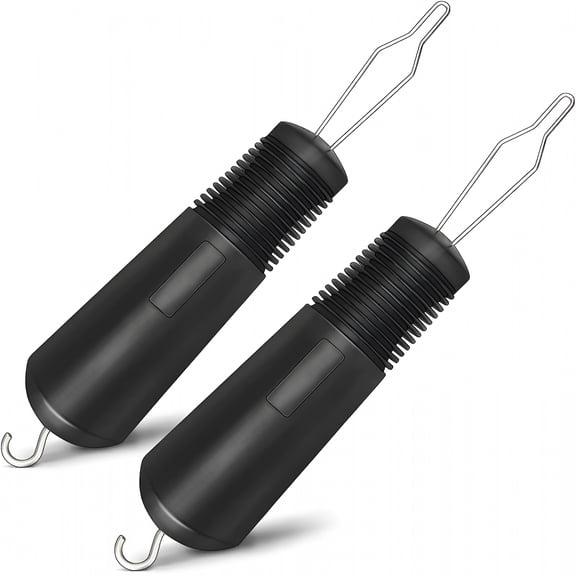 EXLEAF 2026 New Button Hook and Zipper Pull-Button Helper Tool with Non-Slip Grips to Help with Shirts,Coats,Button Helper for Elderly 1 Pack