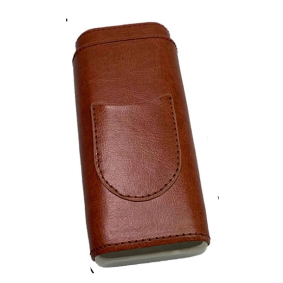 EXLEAF 2026 New Cigar Cutter,Stylish Humidity Packs&Cigar Case Set for Travel Humidor,Compact Cigar Cutter Set for Secure Cigar Storage and Cutting