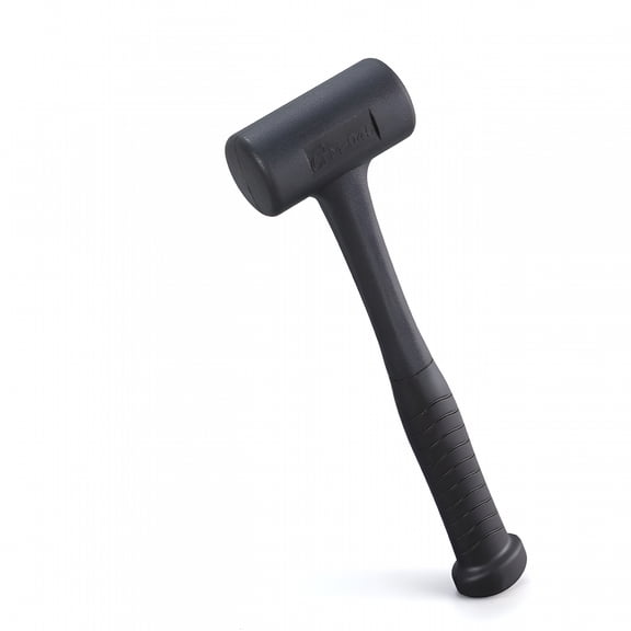 EXLEAF 2026 New Dead Blow Rubber Hammer,1.5 Lbs Shockproof Mallet Tool for Woodworking, Metalwork, Construction, Diy Black