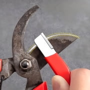 EXLEAF 2026 New Diamond Coated Sharpening Stone, Efficient Blade Sharpener, Sturdy Multi-Purpose Metal Sharpening Stones for Scissors, Knives, Garden Tools, Ergonomic Grip for Comfortable Use