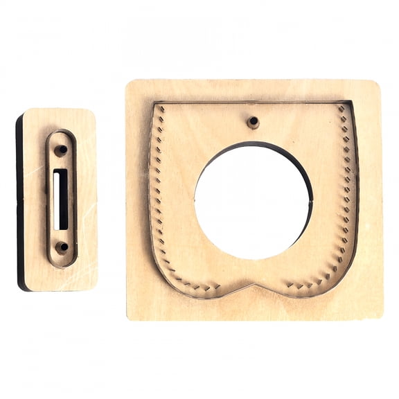 EXLEAF 2026 New Diy Leather Cutter Tool for Lighter Bag,No Sewing,Durable Leather Cutting Die Template,For Leather,Crafts,Diy,Bag,Home Projects