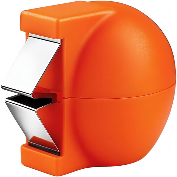 EXLEAF 2026 New Egg Shell Opener,Stainless Steel Egg Cracker Tool,Multifunctional Eggs Separator for Raw and Hard Boiled Eggs Peeler Shell Remover,Kitchen Gadget (Orange 1Pcs)