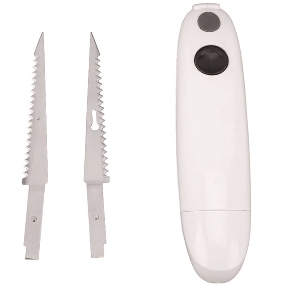 EXLEAF 2026 New Electric Knife Electric Knife for Meat Slicing Abs 304 Stainless Steel Practical Carving Knife for Meat for Kitchen,Home,Restaurant,Bbq