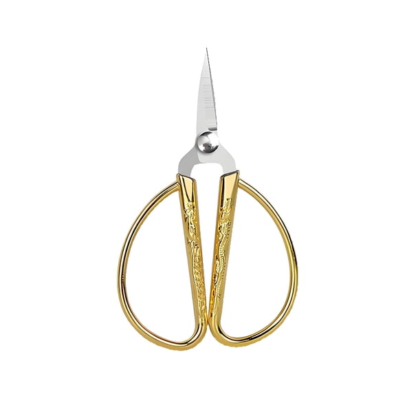 EXLEAF 2026 New Embroidery Scissors Multi-Scene Trimming Tools Carpet Brush for Pet Hair Minimally Simple and Light Cutting Tools Stainless Steel Tongs Style 1