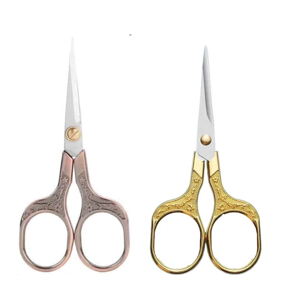 EXLEAF 2026 New Embroidery Scissors Professional Use Safety Scissors Comfortable Operation Craft Scissors No Skin Injury Small Scissors for Sewing Crafting Embroidery Quilting